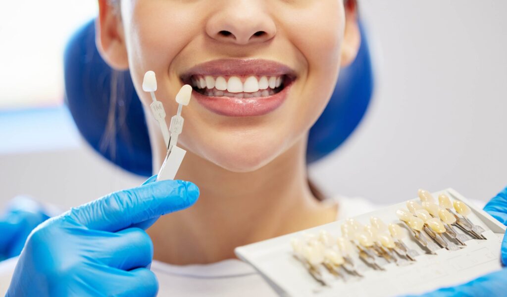 dentist, cleaning and dental procedure
