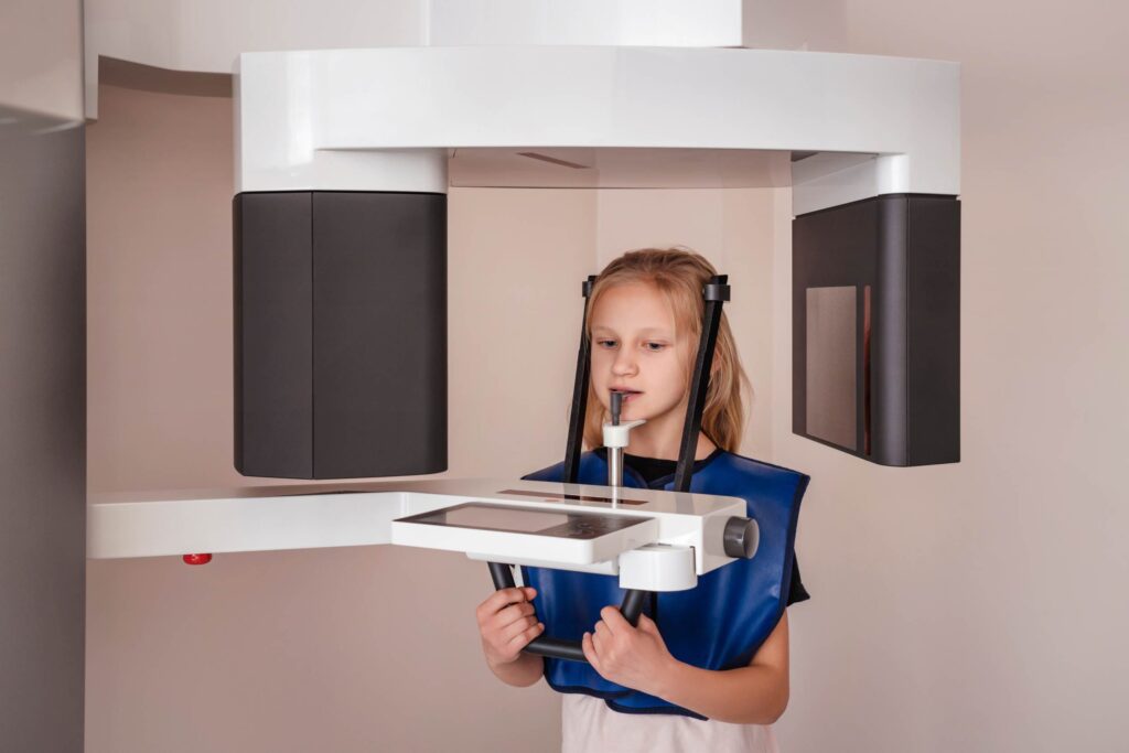 orthopantomogram digital image for children opg ct scan x ray