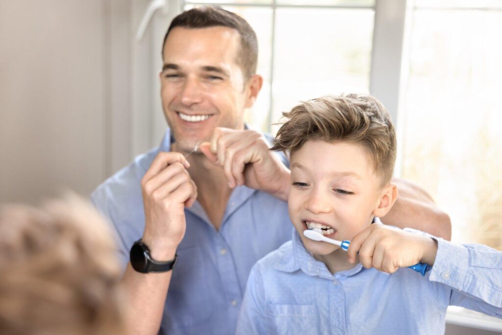 guide on brushing toddler’s teeth